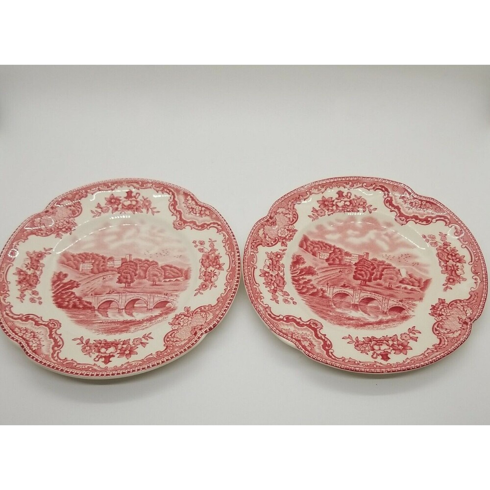 Johnson Brothers England Old Britain Castles Bread & Butter Dessert Plates